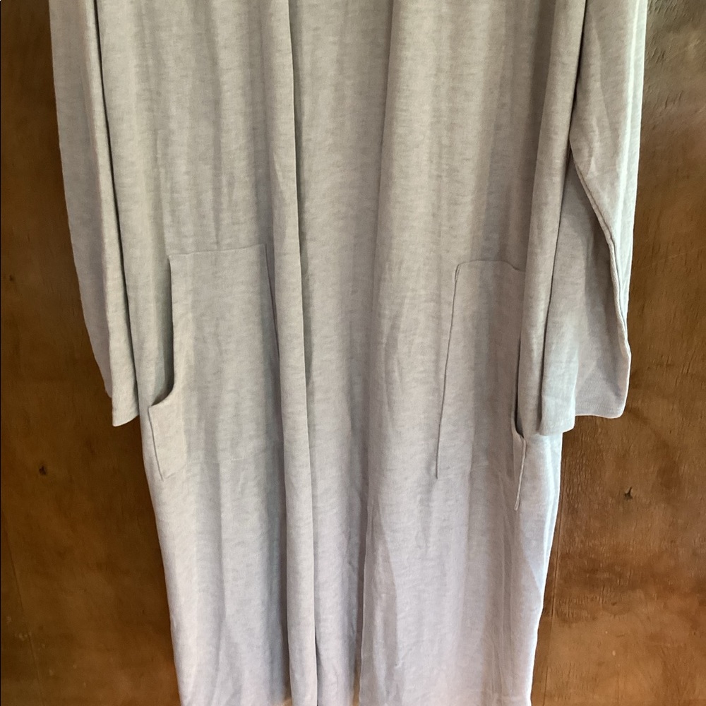 Long Open Front Sweater - Picture 2 of 5